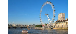 The iconic London Eye